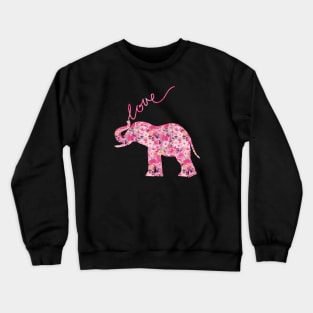 Elephant love Crewneck Sweatshirt